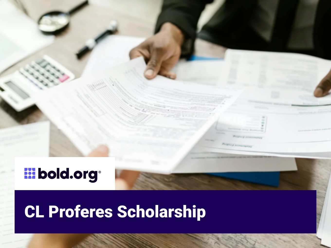 Scholarship cover image