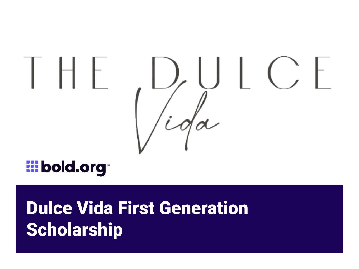 Scholarship cover image