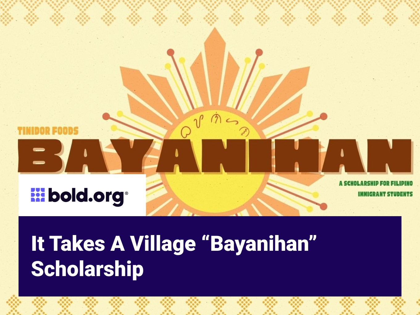 Scholarship cover image