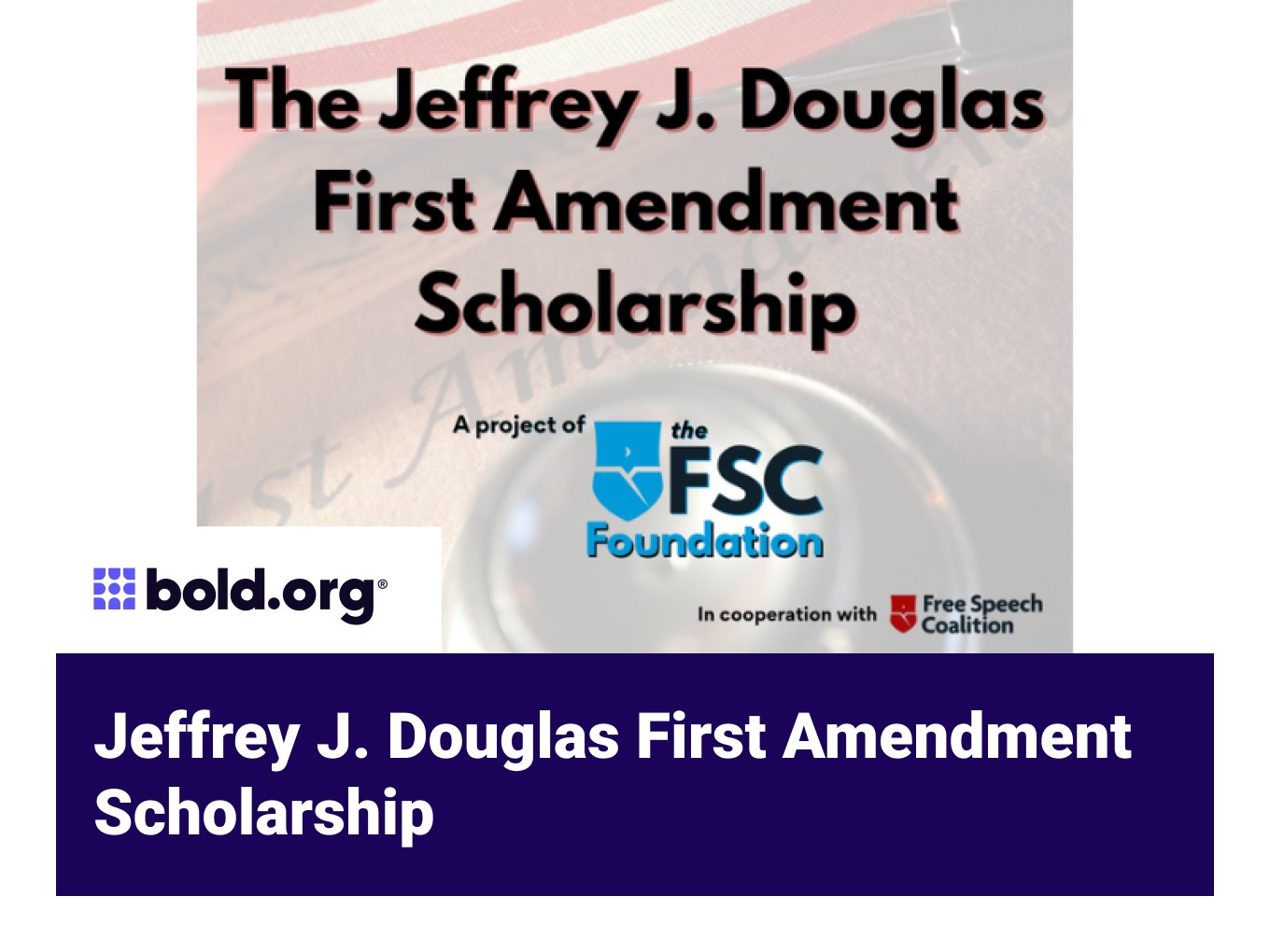 Scholarship cover image